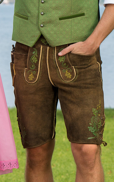 Lederhose MEINDL, antikbraun | Chiemseer & Tracht