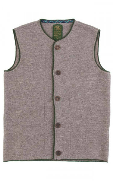 LUOY Herren Strickweste Burgunderrot - Slim Fit V-Ausschnitt Aus Acryl