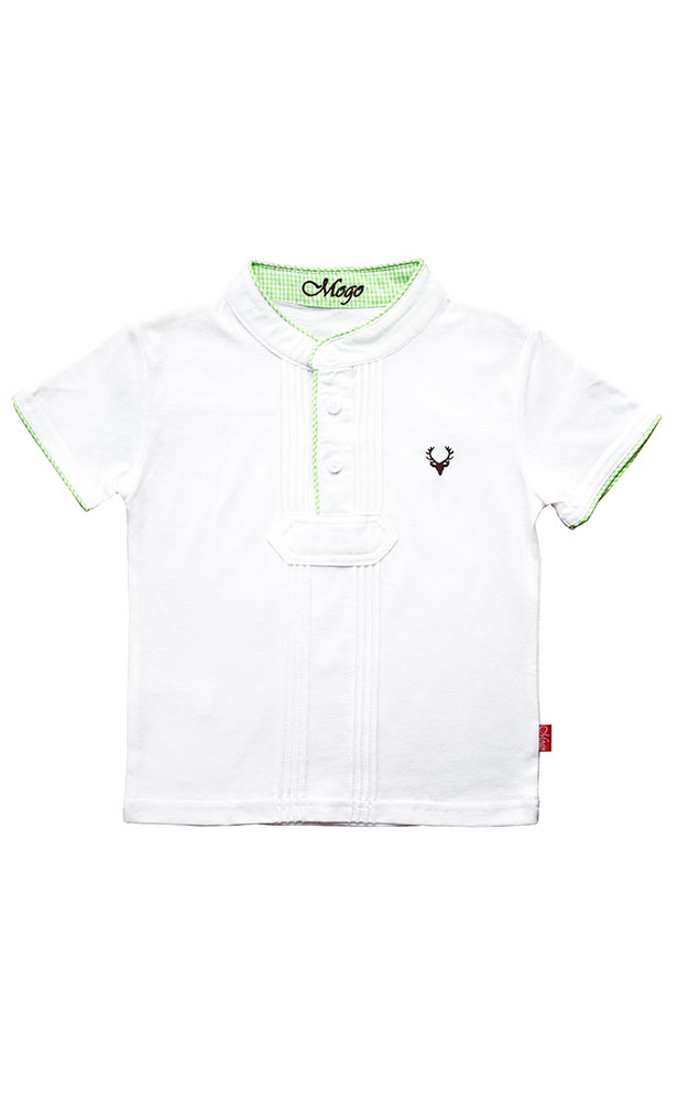 Baby-Body Fabi kurzarm, grün