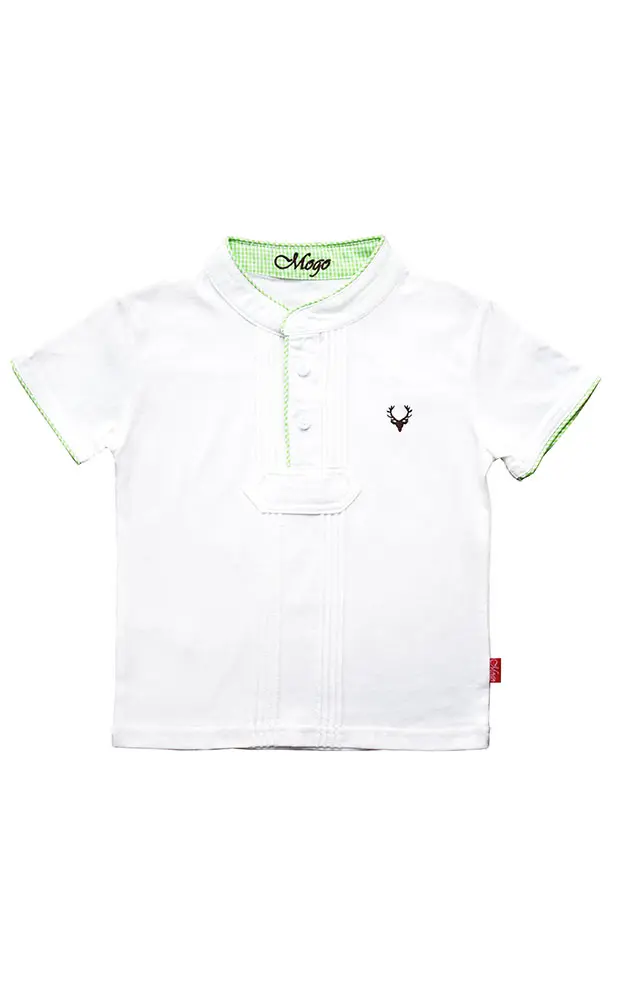 Baby-Body Fabi kurzarm, grün