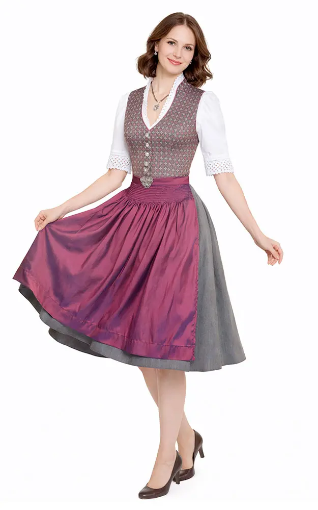 Blusendirndl Hambach, mit Schürze