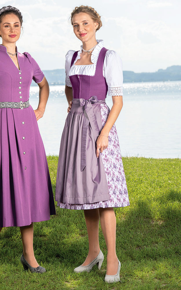 Blusendirndl Maintal, mit Schürze