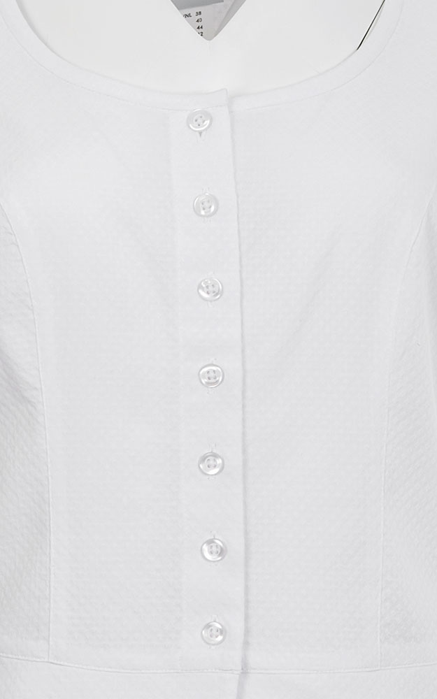 Trachtenbluse Manuela, weiß