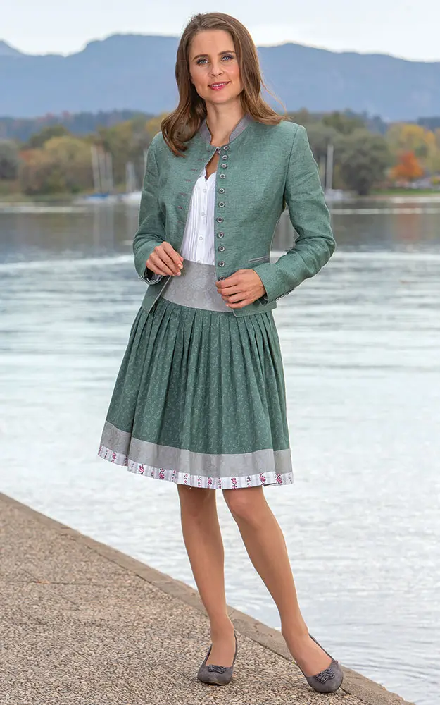 Jacke Seeberg, jadegrün