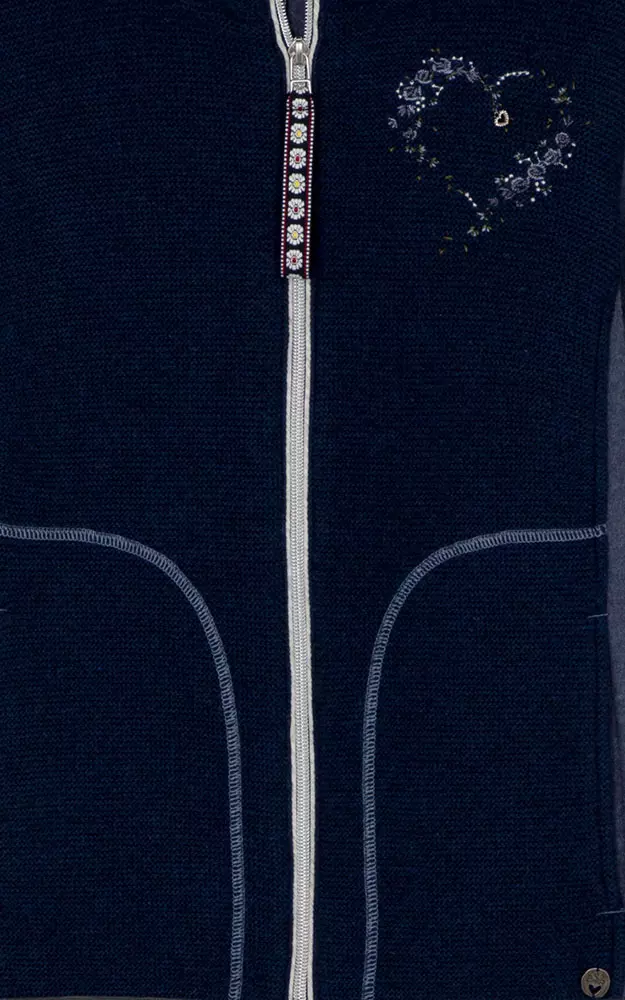 Walkjacke Binz, blau