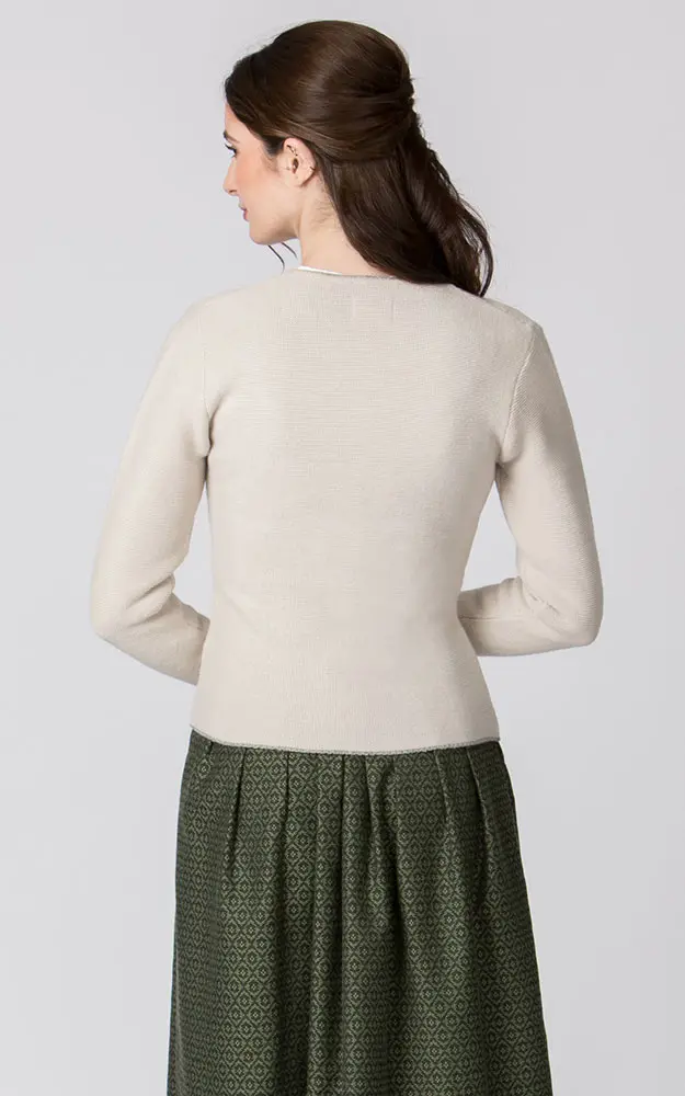 Strickjacke Marissa, natur-grau