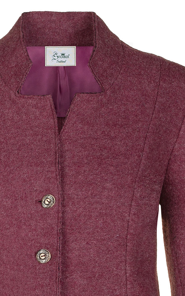 Walkjacke Gabriela, brombeer