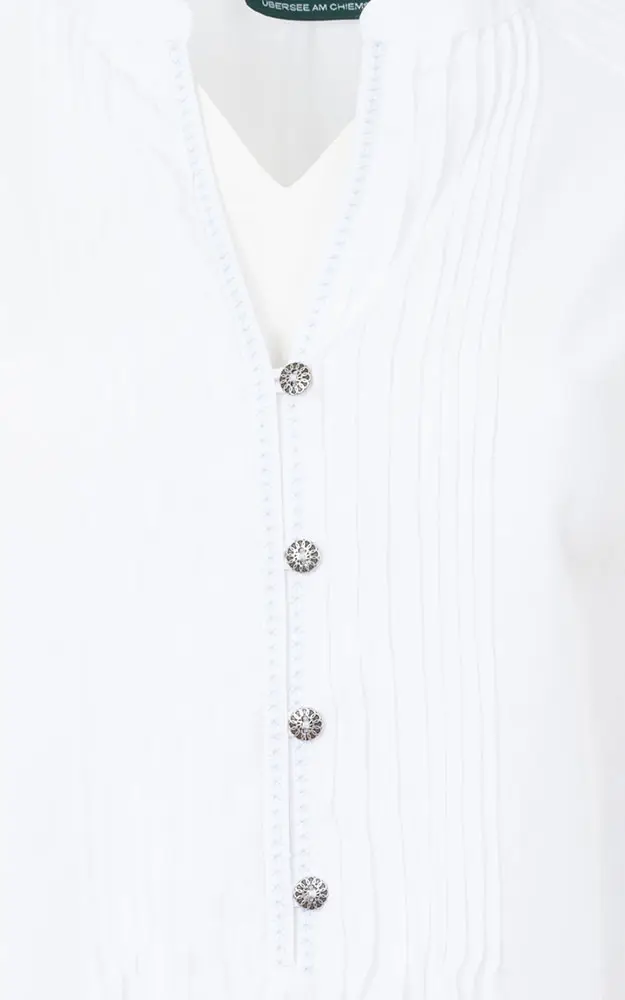 Trachtenshirt 6091 16111, weiß