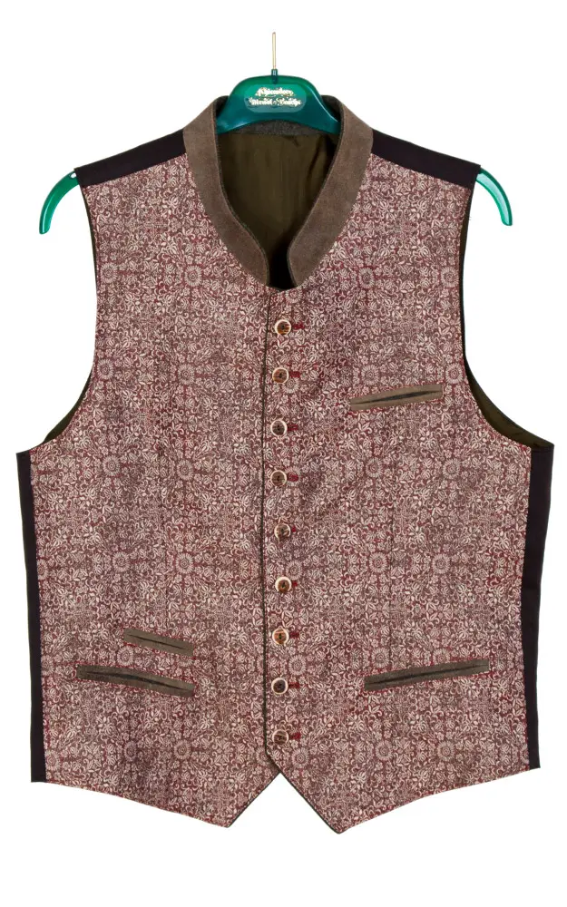 Weste Bürs 9254 8953 37, weinrot