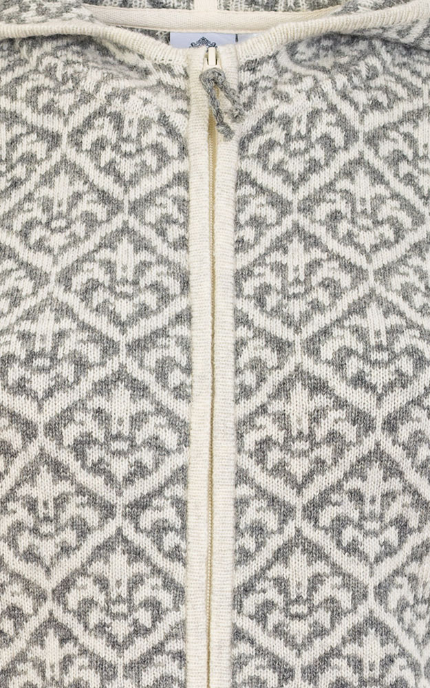 Strickjacke Zermatt, grau