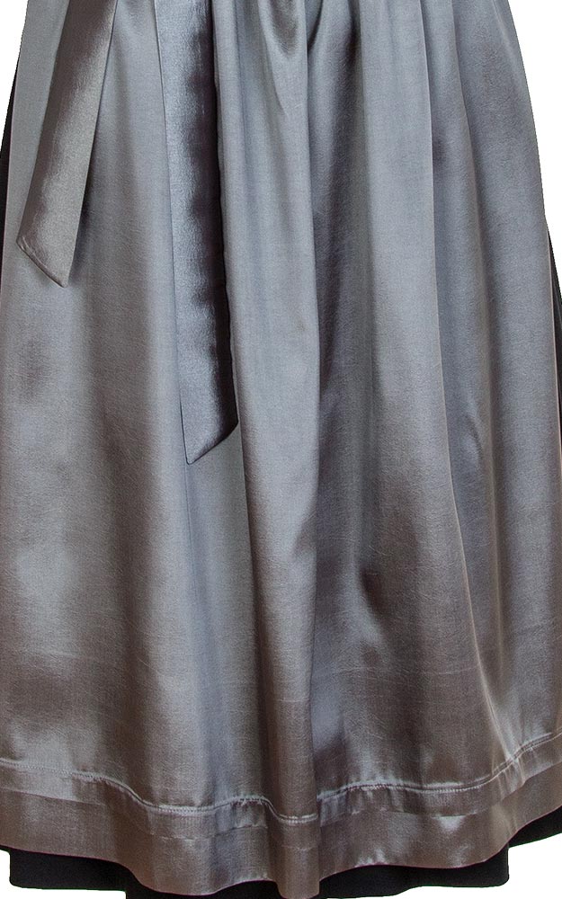 Schürze Taft Extra, silbergrau