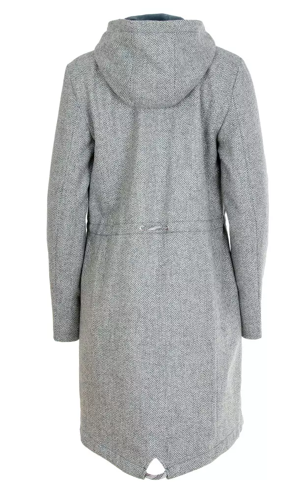 Mantel Kärnten, blau/beige