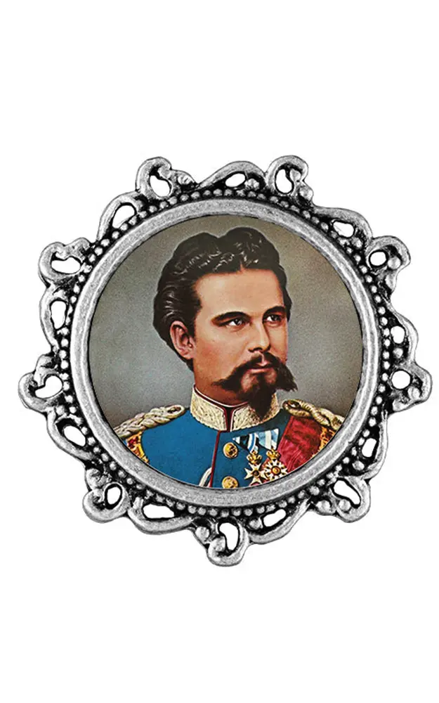 Ansteck-Pin Klassik VZ - König Ludwig II