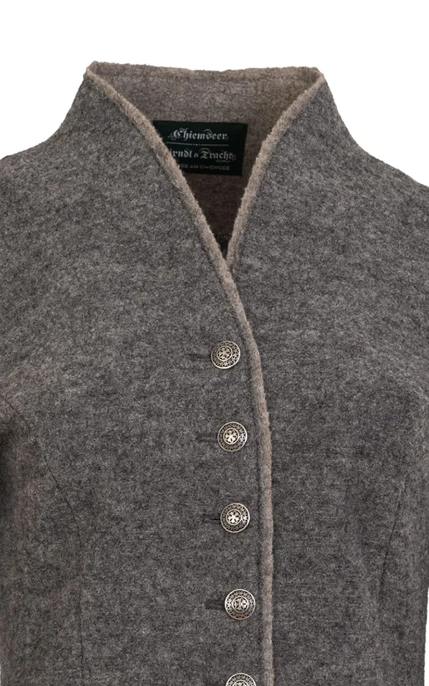 Walkjacke Wendy, mittelgrau