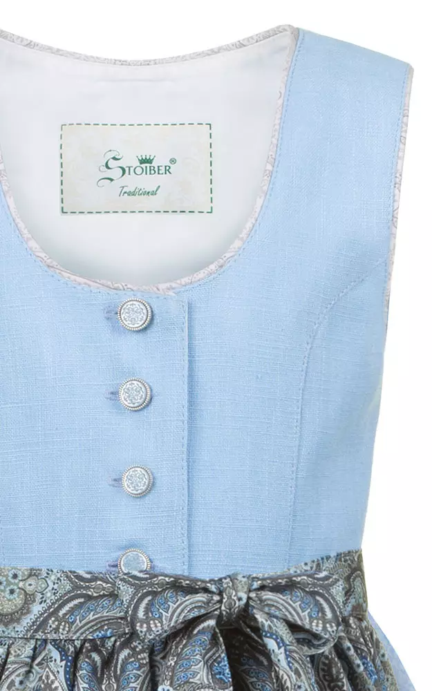 Kinderdirndl Annemarie mit Schüze, grün