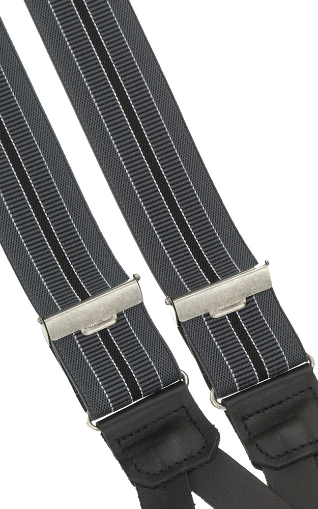 Hosenträger Stresemann 660, anthtrazit/schwarz