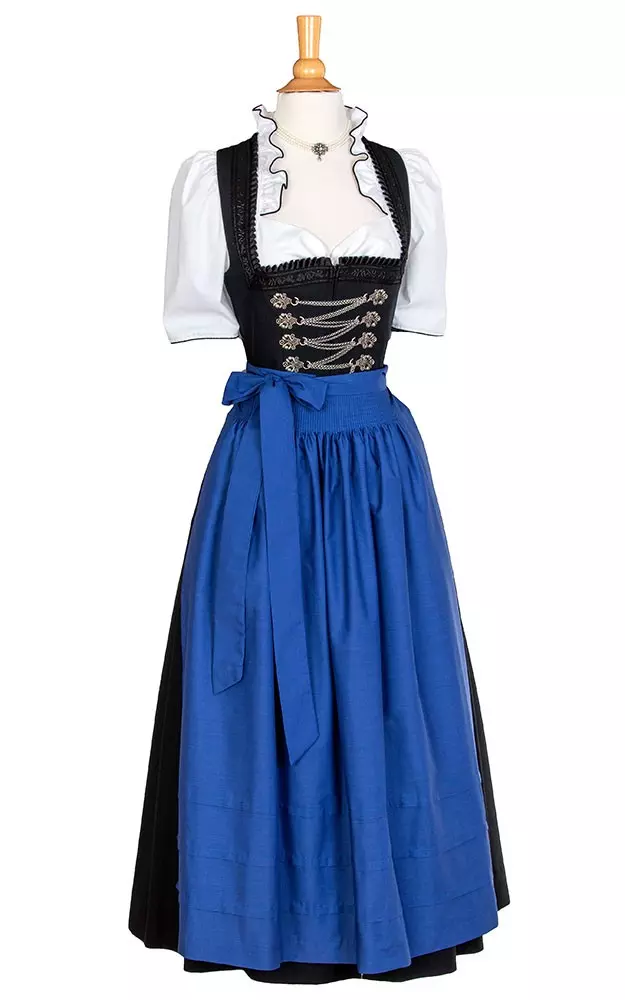 Schürze Stufen Extra, tintenblau