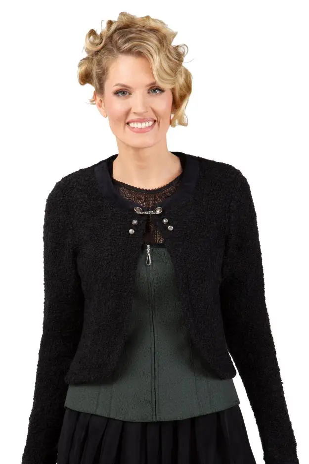 Jacke Wallburga, schwarz