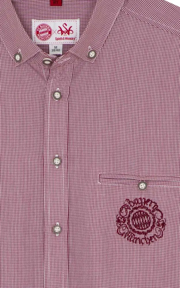 Hemd Erek, weiß - FC Bayern