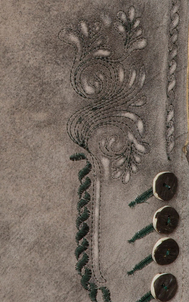 Lederhose Freischütz mit Gürtel, oxford