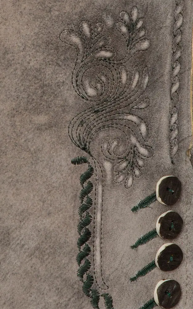 Lederhose Freischütz mit Gürtel, oxford