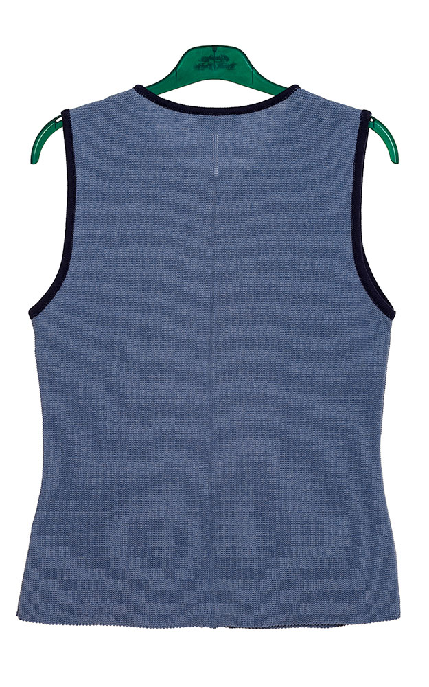Strickweste Moni, jeans/marine