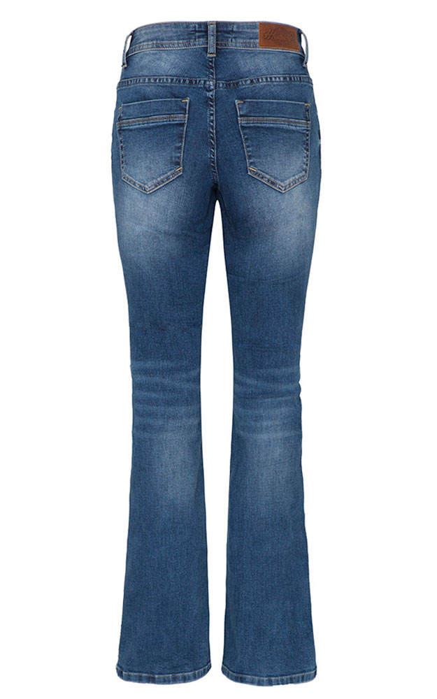 Trachtenjeans 71883, dunkelblau Bootcut