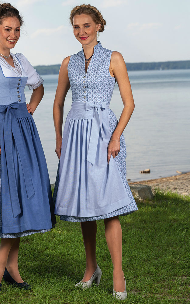 Blusendirndl Pustertal, mit Schürze