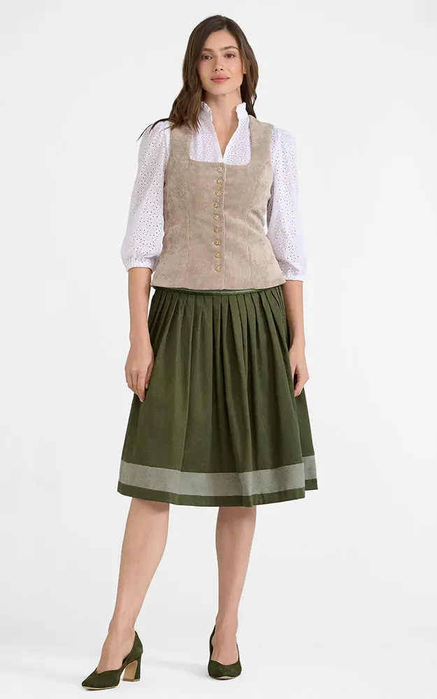 Mieder Cord 65262, natur