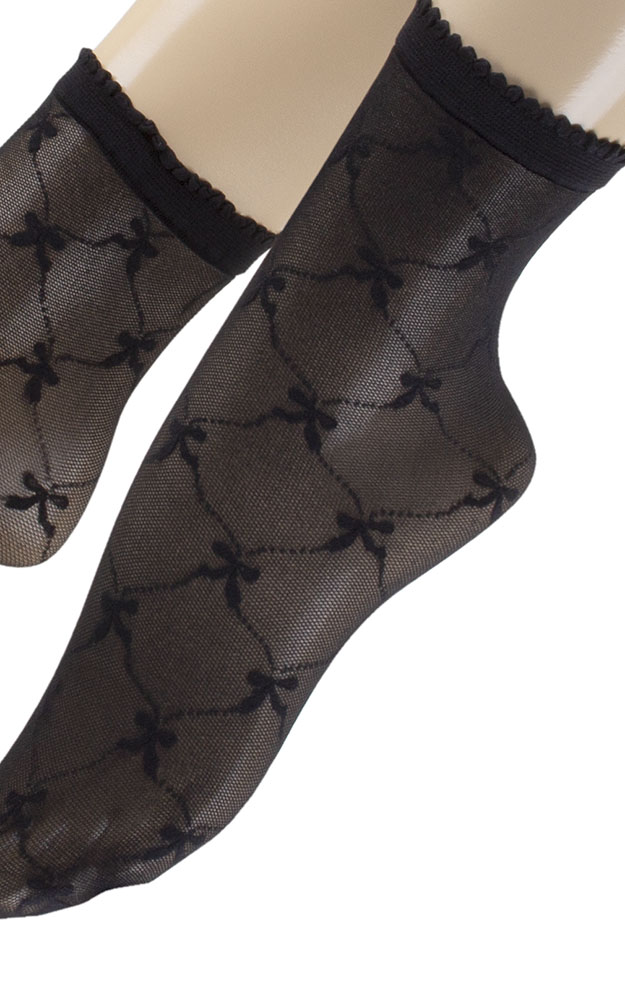 Damen-Socken Linda, schwarz