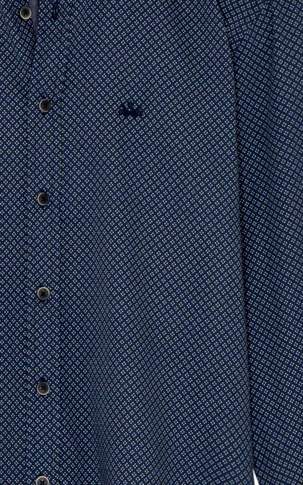 Hemd Darios, blau - Slim fit