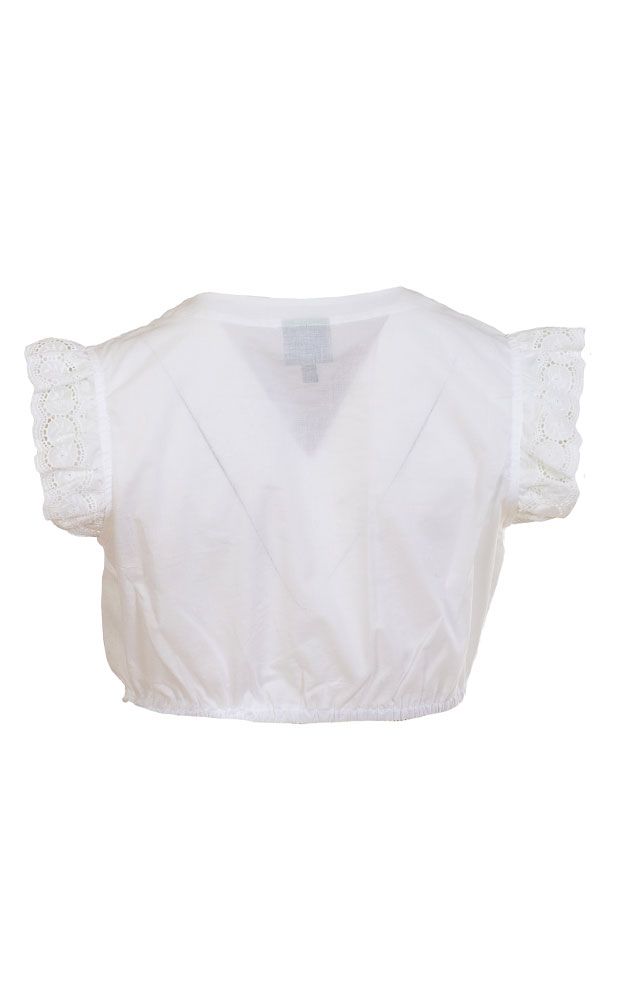 Dirndlbluse 36181, weiß