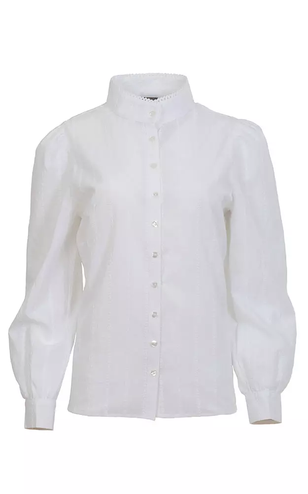 Trachtenbluse 95252 52452, weiß