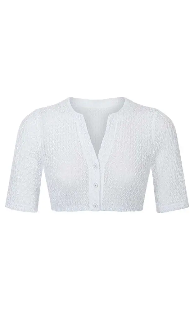 Dirndlbluse Alessa, weiß