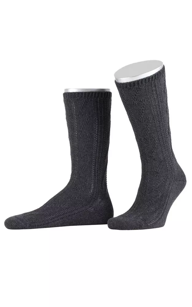 Socken LN 3524, anthrazit