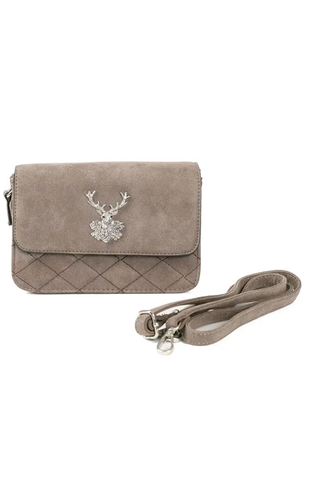 Trachtentasche 41637, taupe