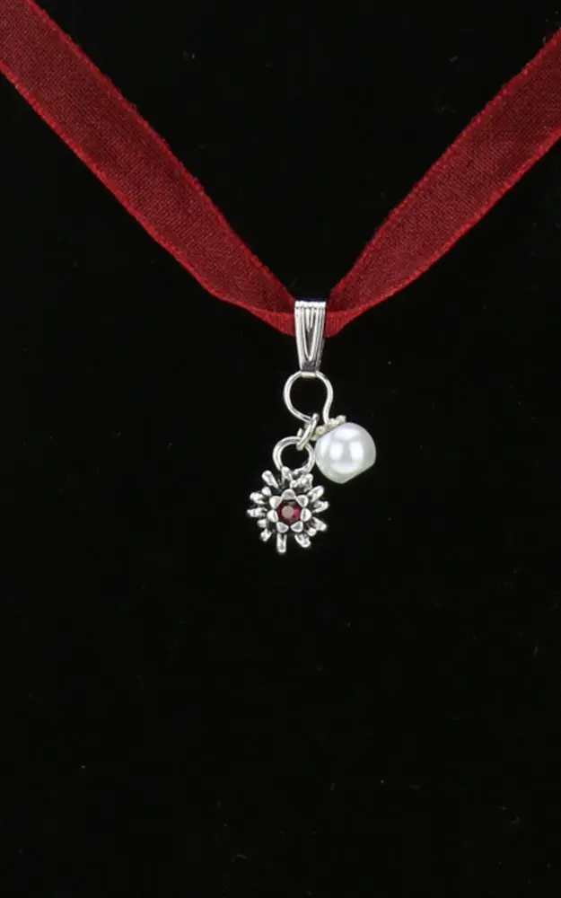 Kinderkette 51481, dunkelrot