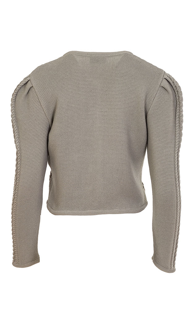 Strickjacke Olea, schilfbeige