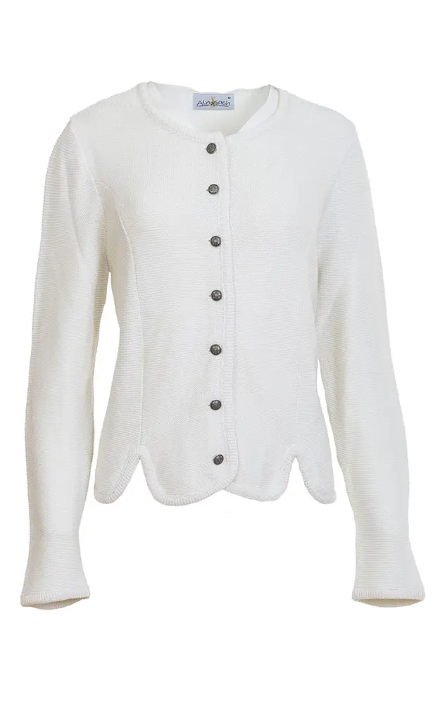 Strickjacke DA 1017, ecru