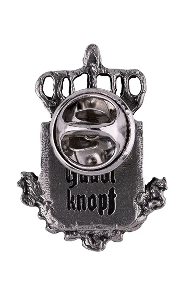 Ansteck-Pin - Bayernwappen altsilber verziert