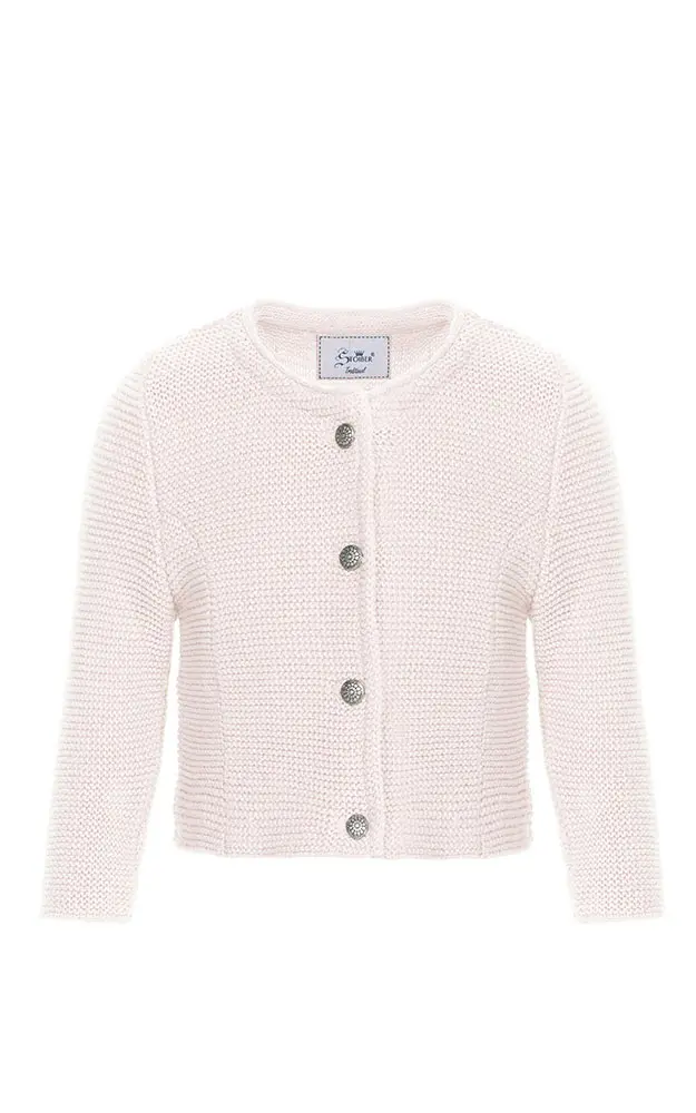 Kinder-Strickjacke, beige