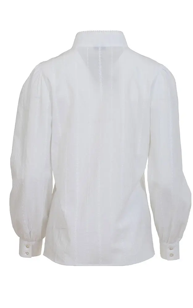 Trachtenbluse 95252 52452, weiß