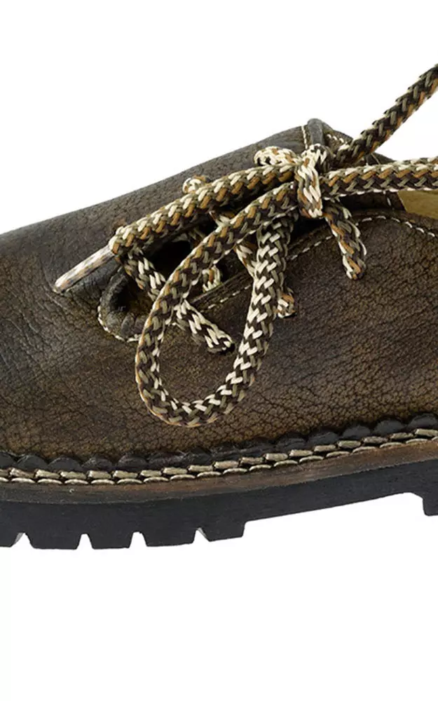 Kinder-Haferlschuhe, braun Glatt