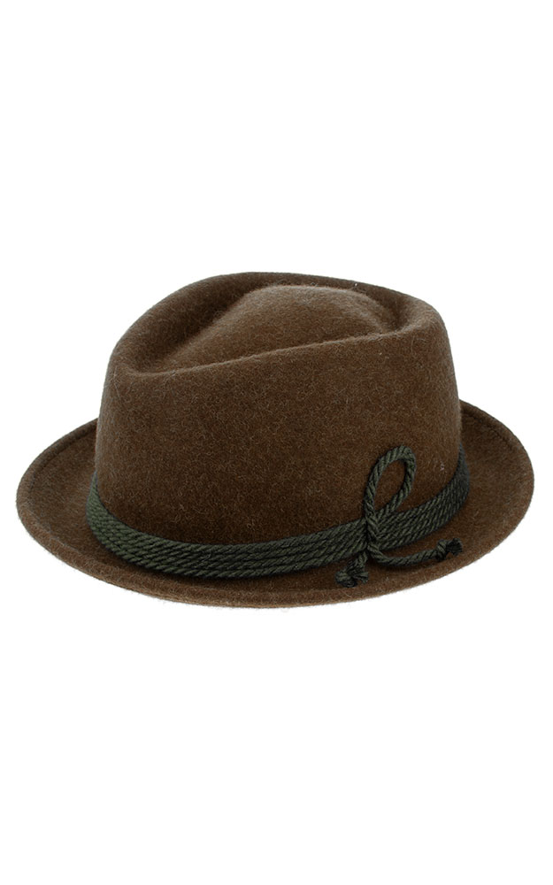 Herrenhut Porkpie, braun