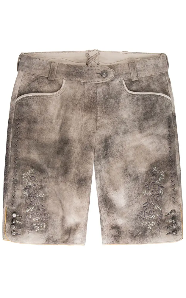 Damenlederhose Flummi, beige