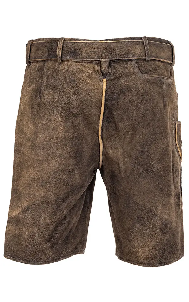 Lederhose Fuschlsee mit Gürtel, marlin