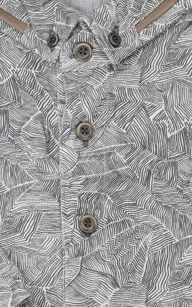 Polo-Shirt 2509, grau/beige