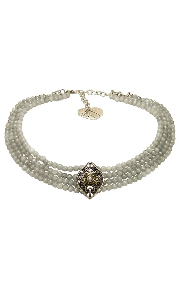 Kette DHK27400008, Perle grau