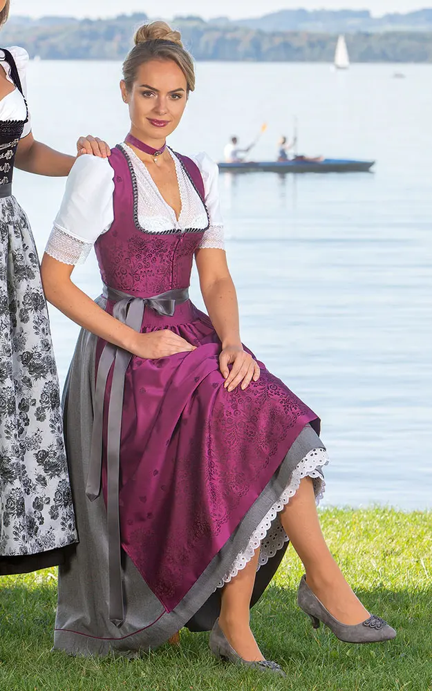 Schürze Steinsee Extra, beere