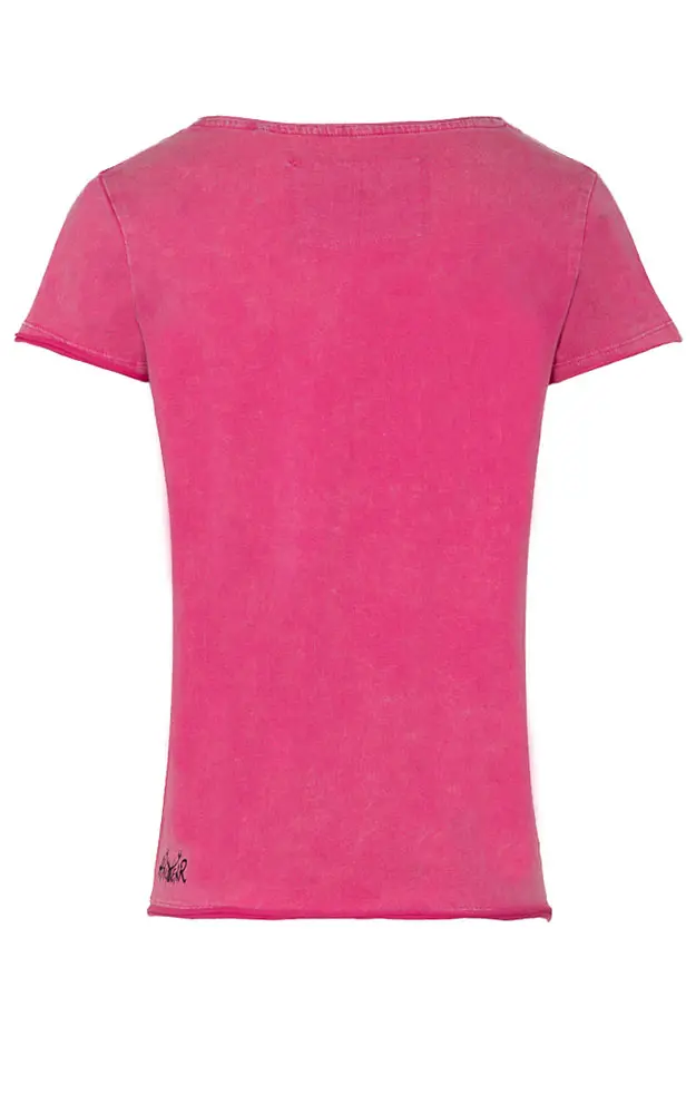 Damen-Shirt Edelweiß, pink